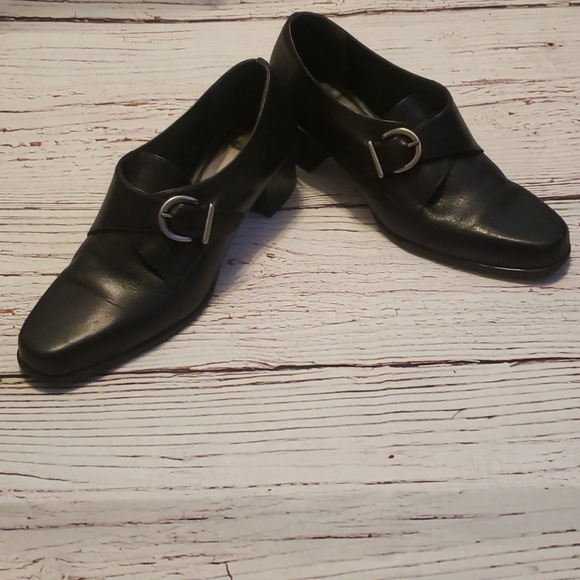 Bandolino Shoes - Bandolino Black Heeled Loafers